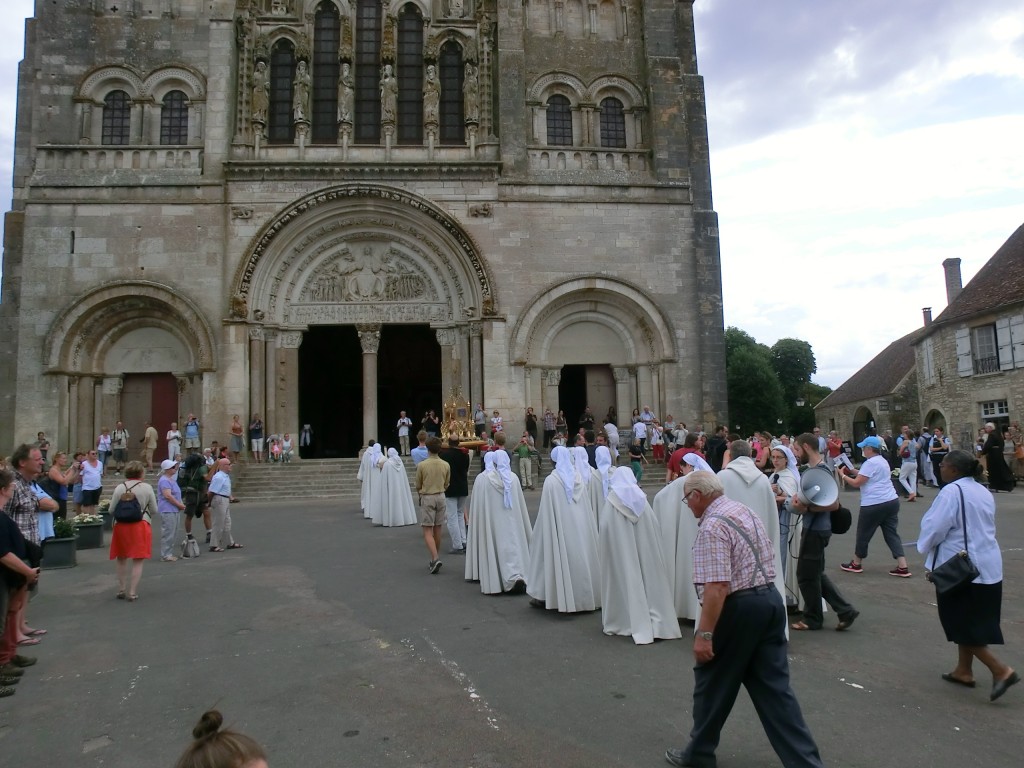 zomer 2015, Basilique Sainte Madeleine, Vézelay